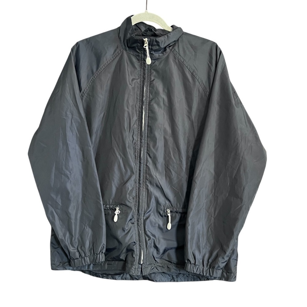 Eddie Bauer Women’s Windbreaker Jacket in Navy size Large
